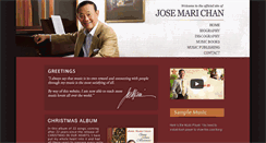 Desktop Screenshot of josemarichan.com